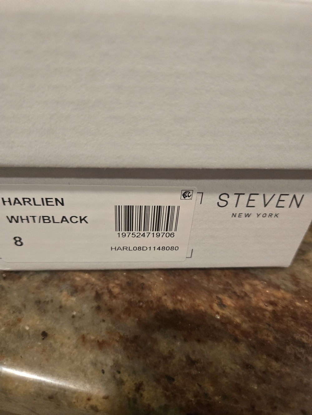 Steven By Steve Madden Harlien Sandals in White and Black